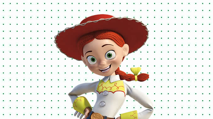 Desenhos da Jessie para colorir