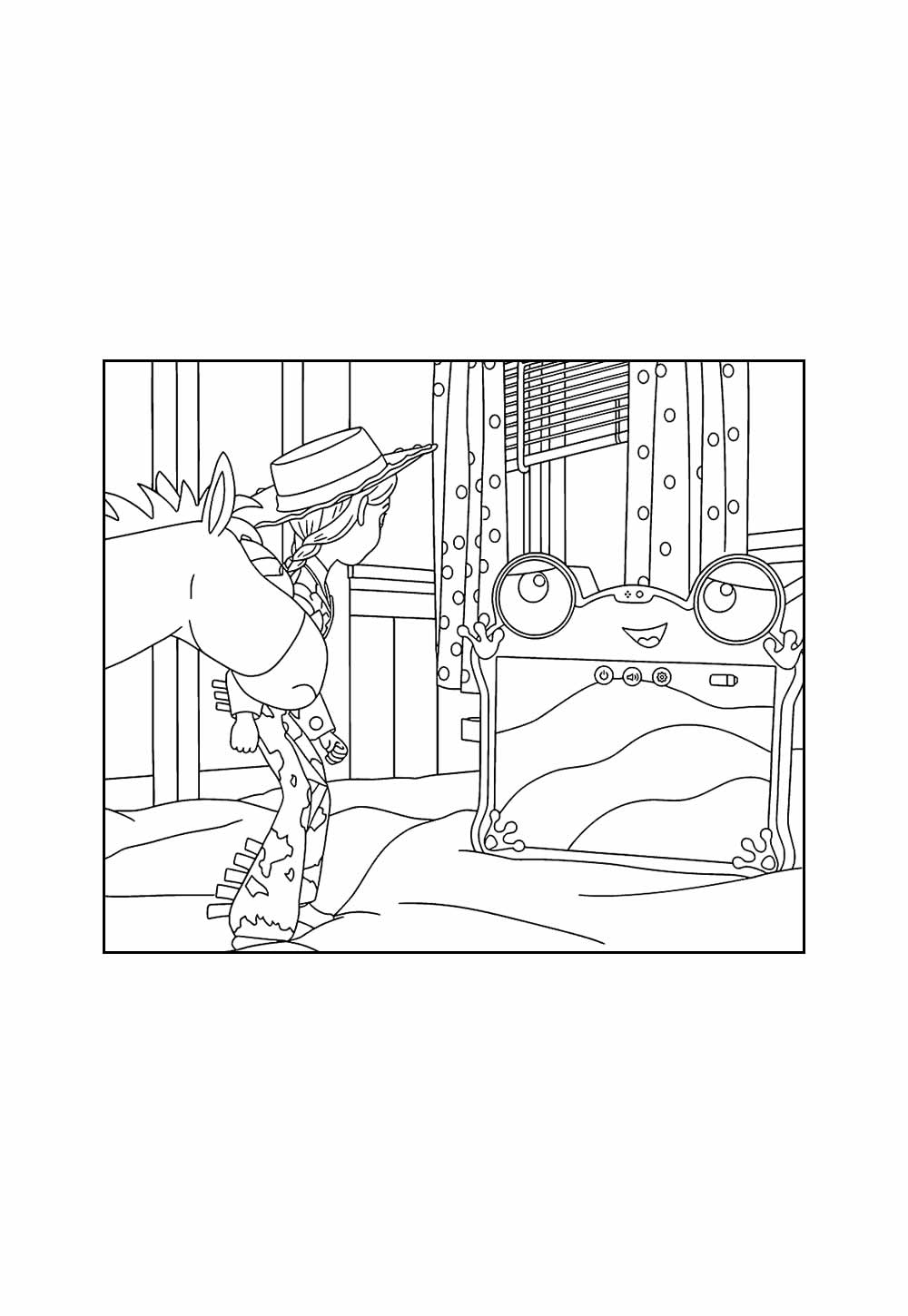 Desenho da Lilypad para colorir