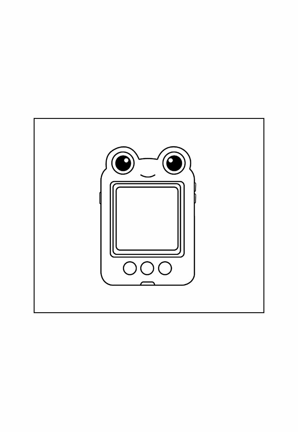 Desenho da Lilypad para pintar