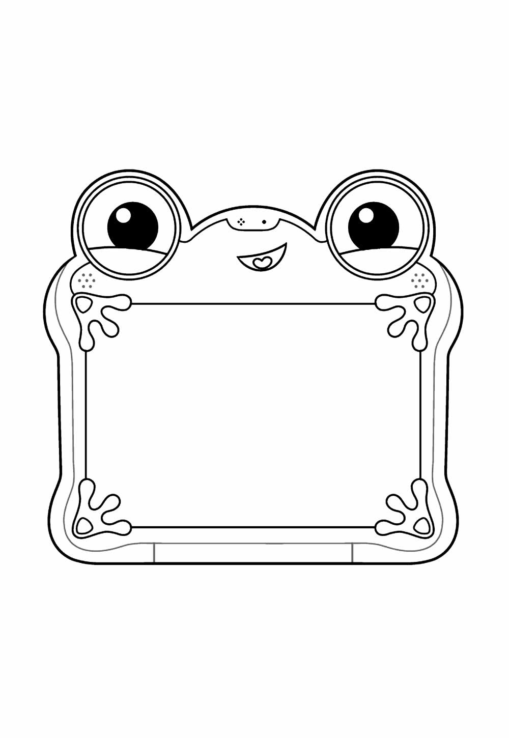 Lilypad para colorir