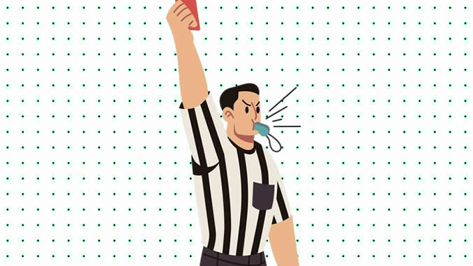 Desenhos de Árbitro de Futebol para colorir