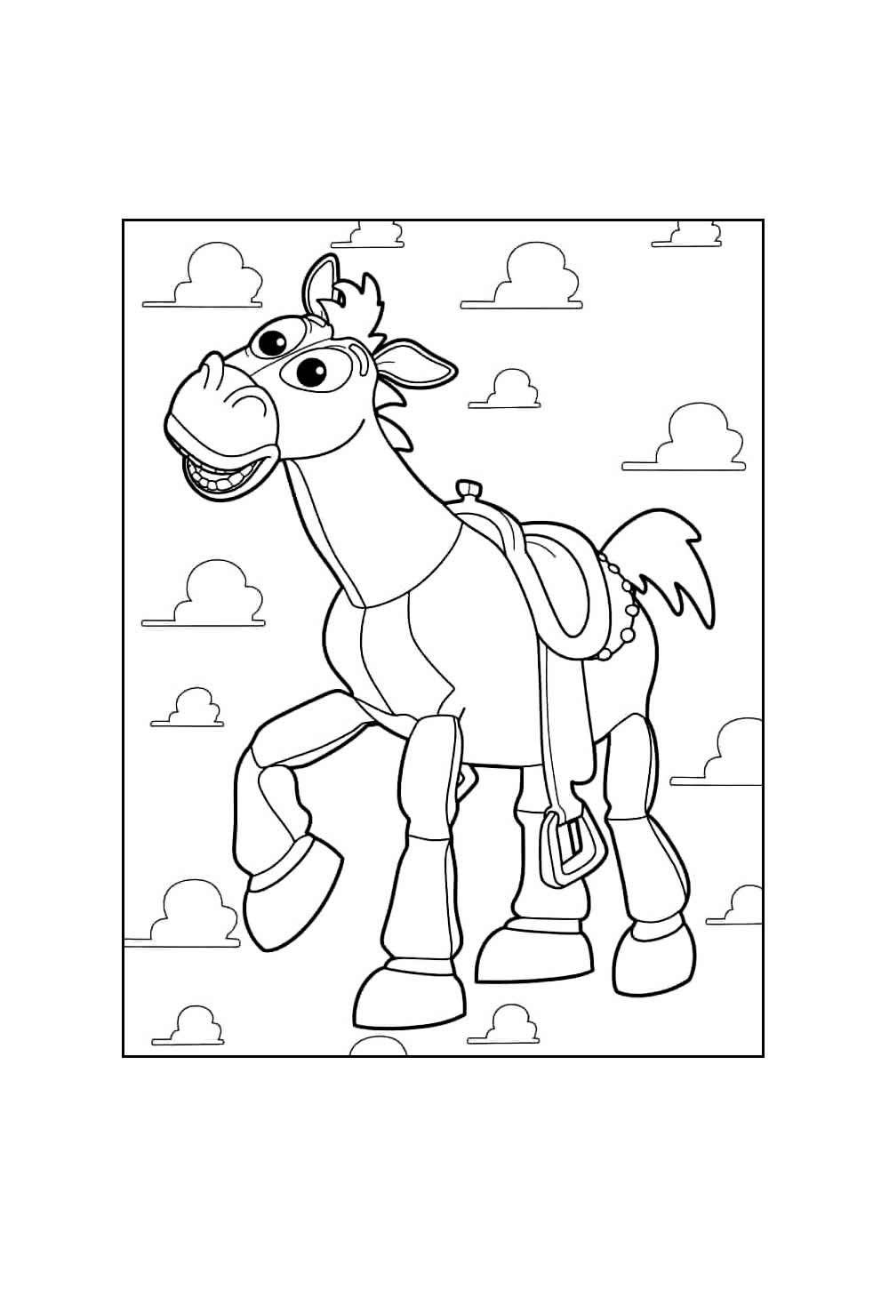 Desenho de Bala no Alvo para colorir