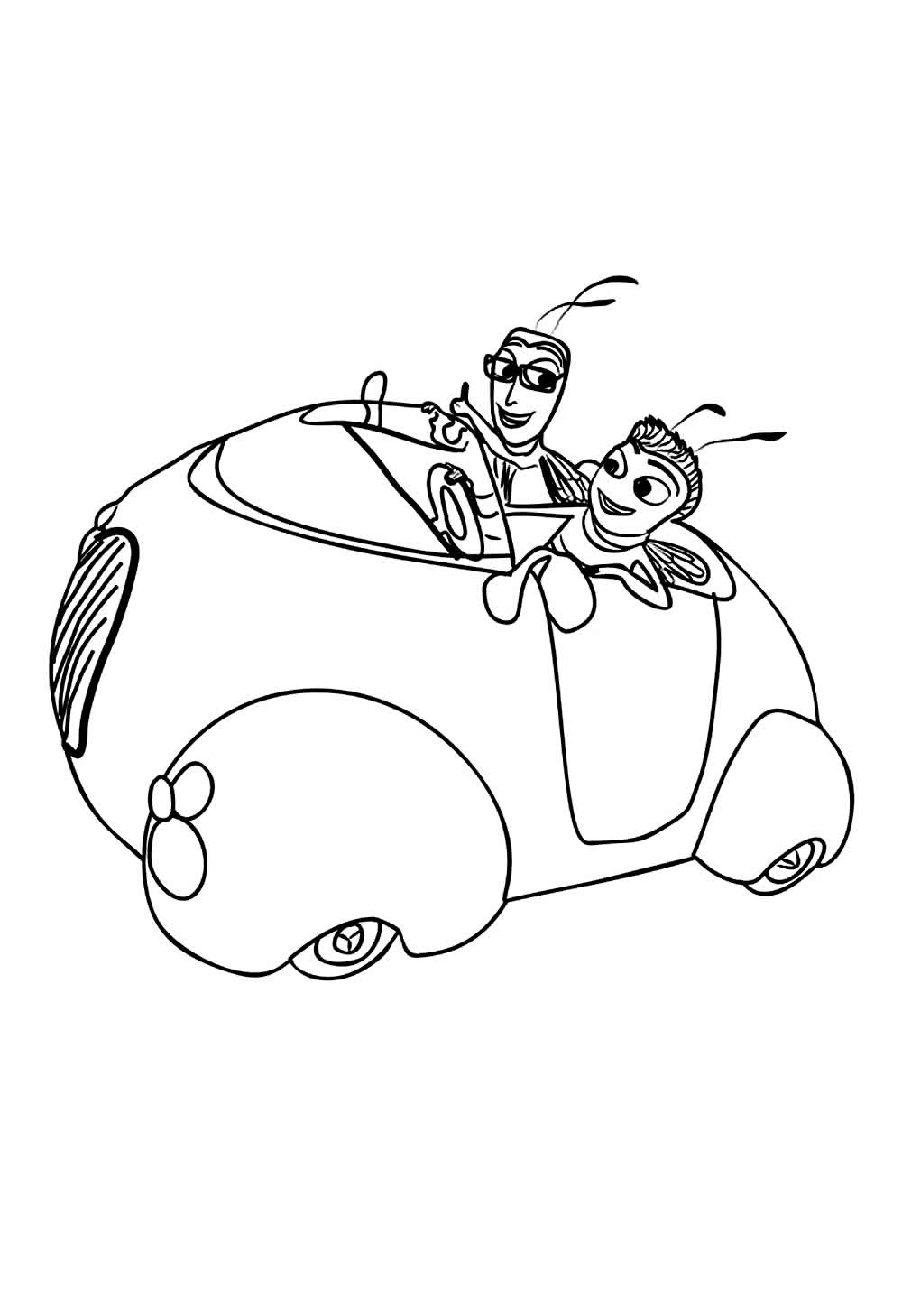 Desenho Bee Movie Colorir