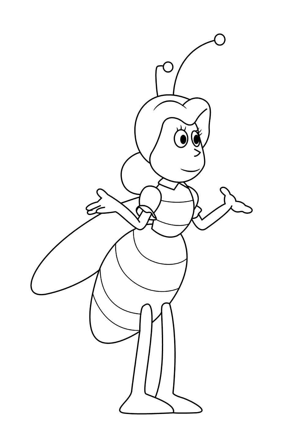 Desenho Bee Movie Colorir
