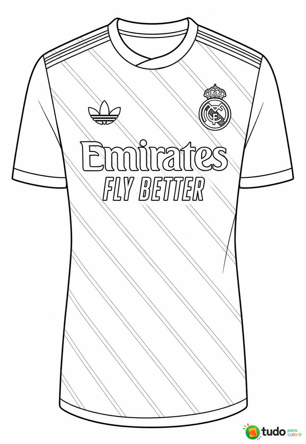 Desenho Camisa de Time Pintar