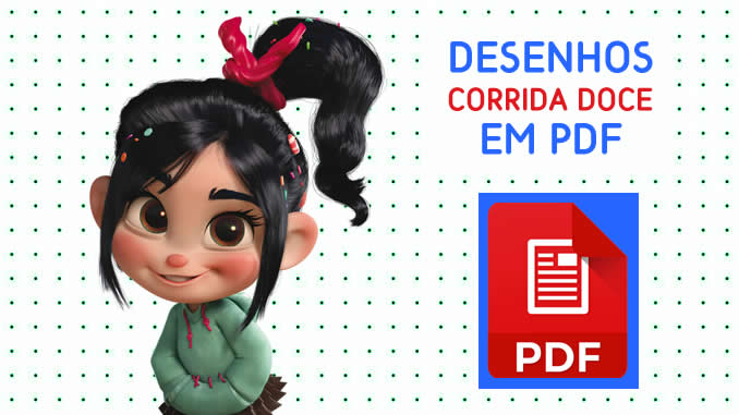 Desenhos de Corrida Doce em PDF
