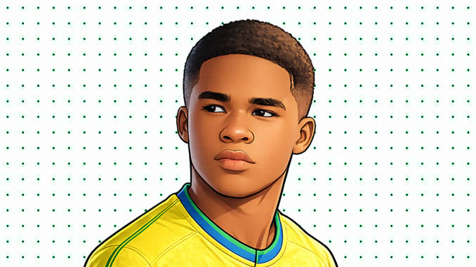 Desenhos do Endrick para colorir