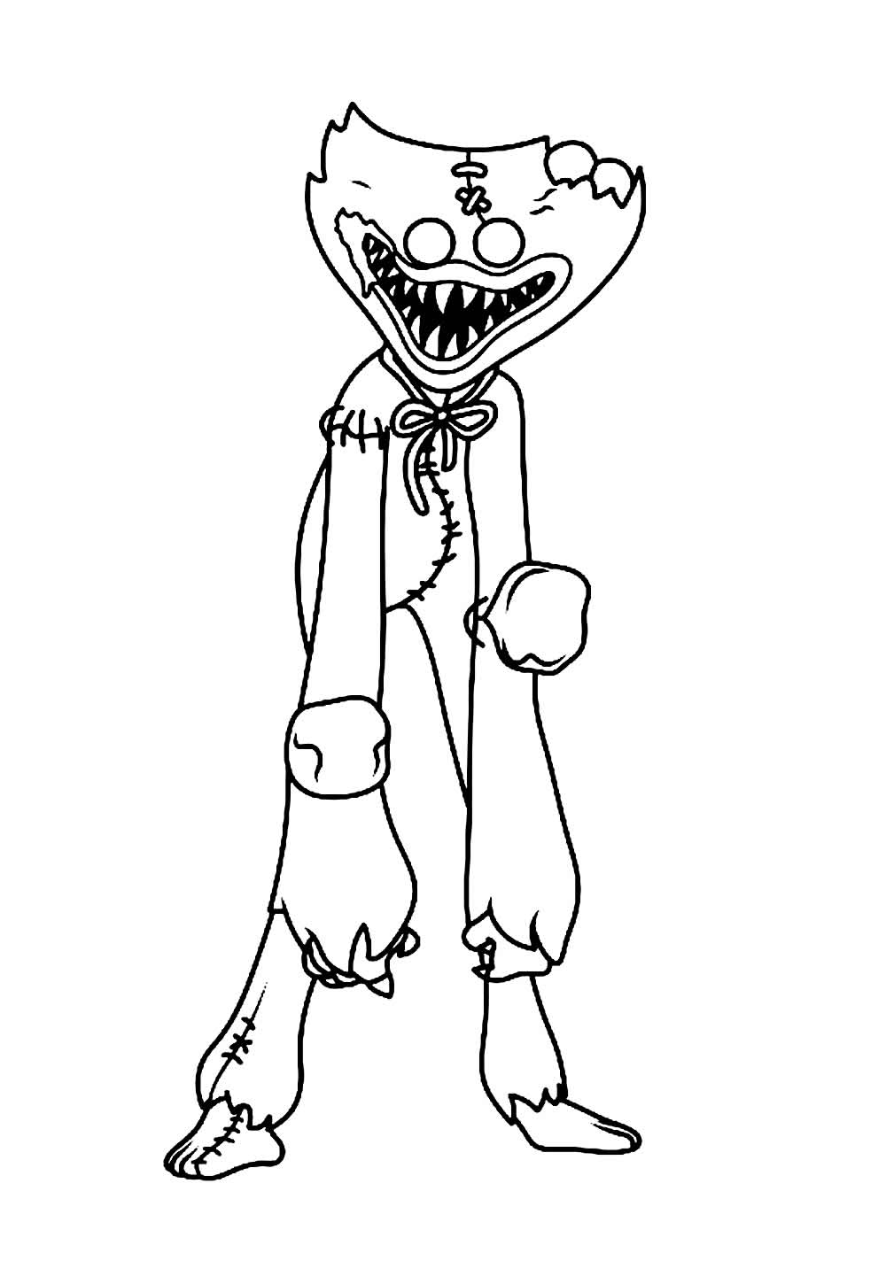 Desenho Huggy Wuggy