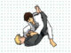 Desenhos de Jiu-jitsu para colorir