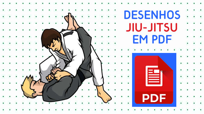 Desenhos de Jiu-jitsu em PDF