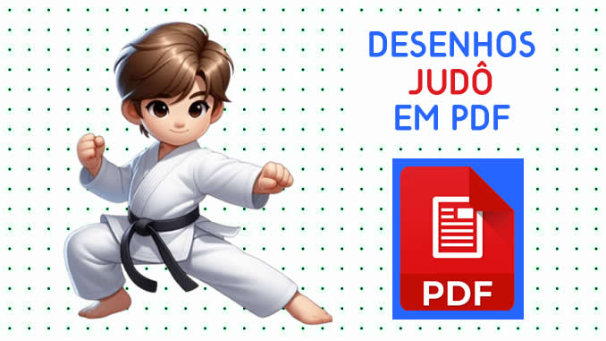 Desenhos de Judô em PDF