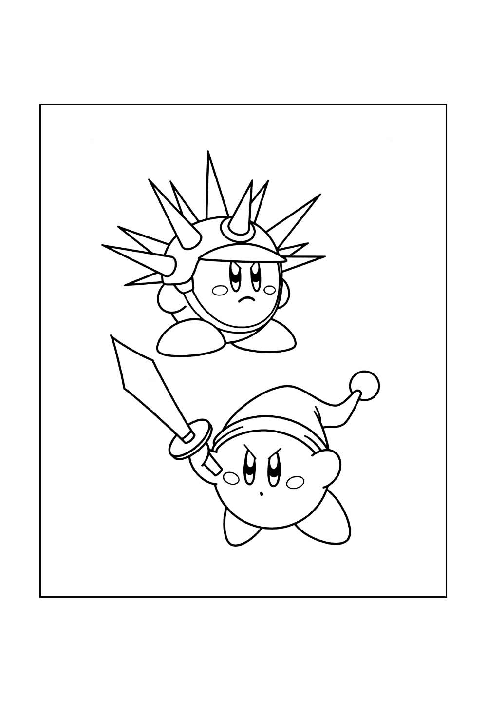 Desenho de Kirby