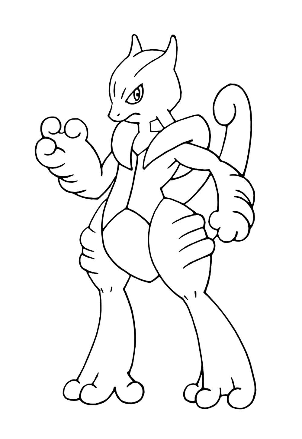 Desenho do Mewtwo