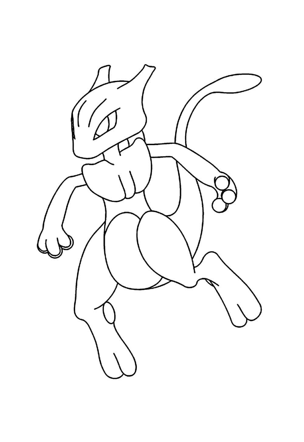 Desenho do Mewtwo