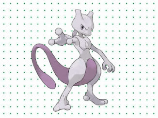 Desenhos do Mewtwo para colorir