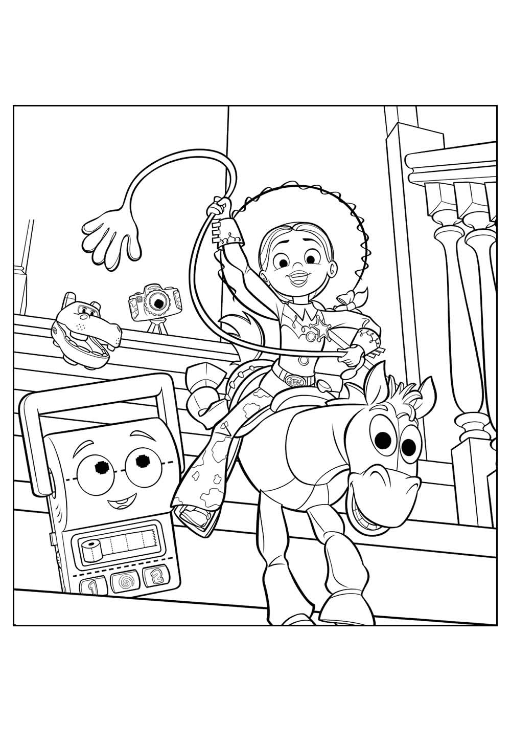 Desenho de Toy Story 5