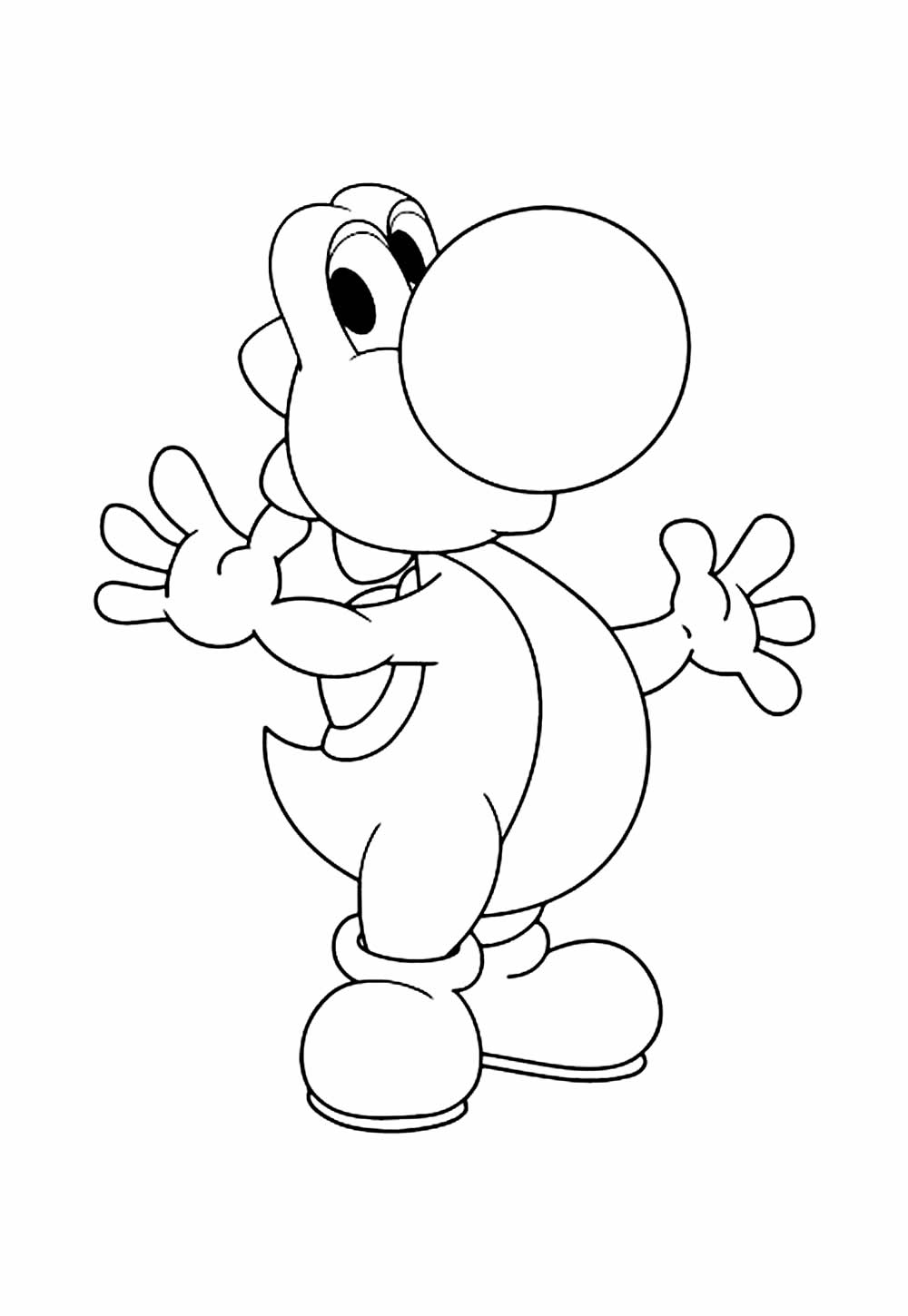 Desenho do Yoshi