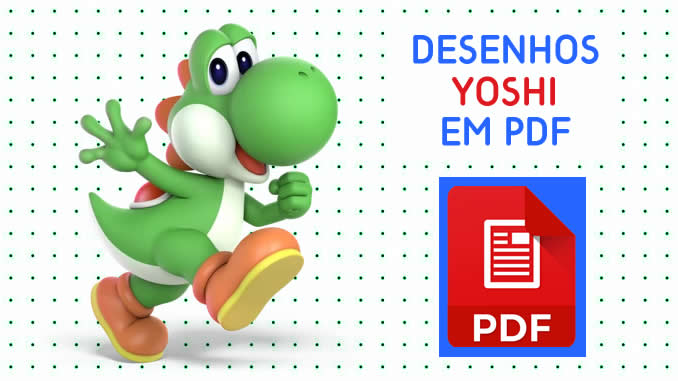 Desenhos do Yoshi em PDF