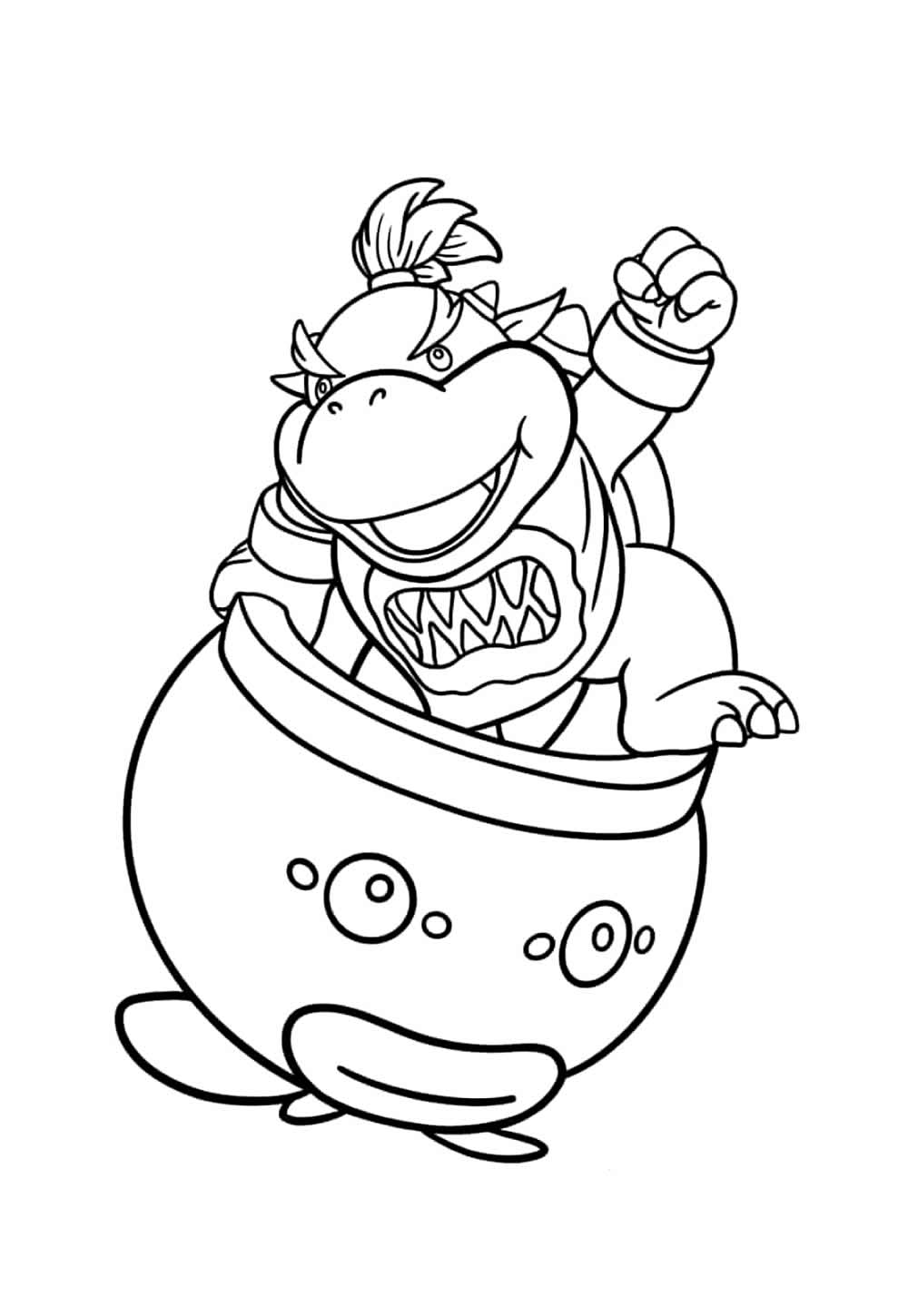 Desenho do Bowser