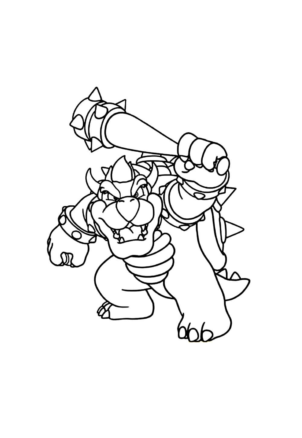 Desenho do Bowser