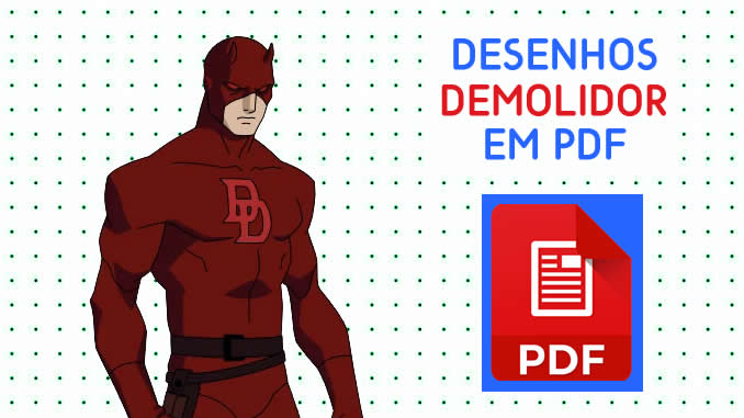 Desenhos do Demolidor em PDF