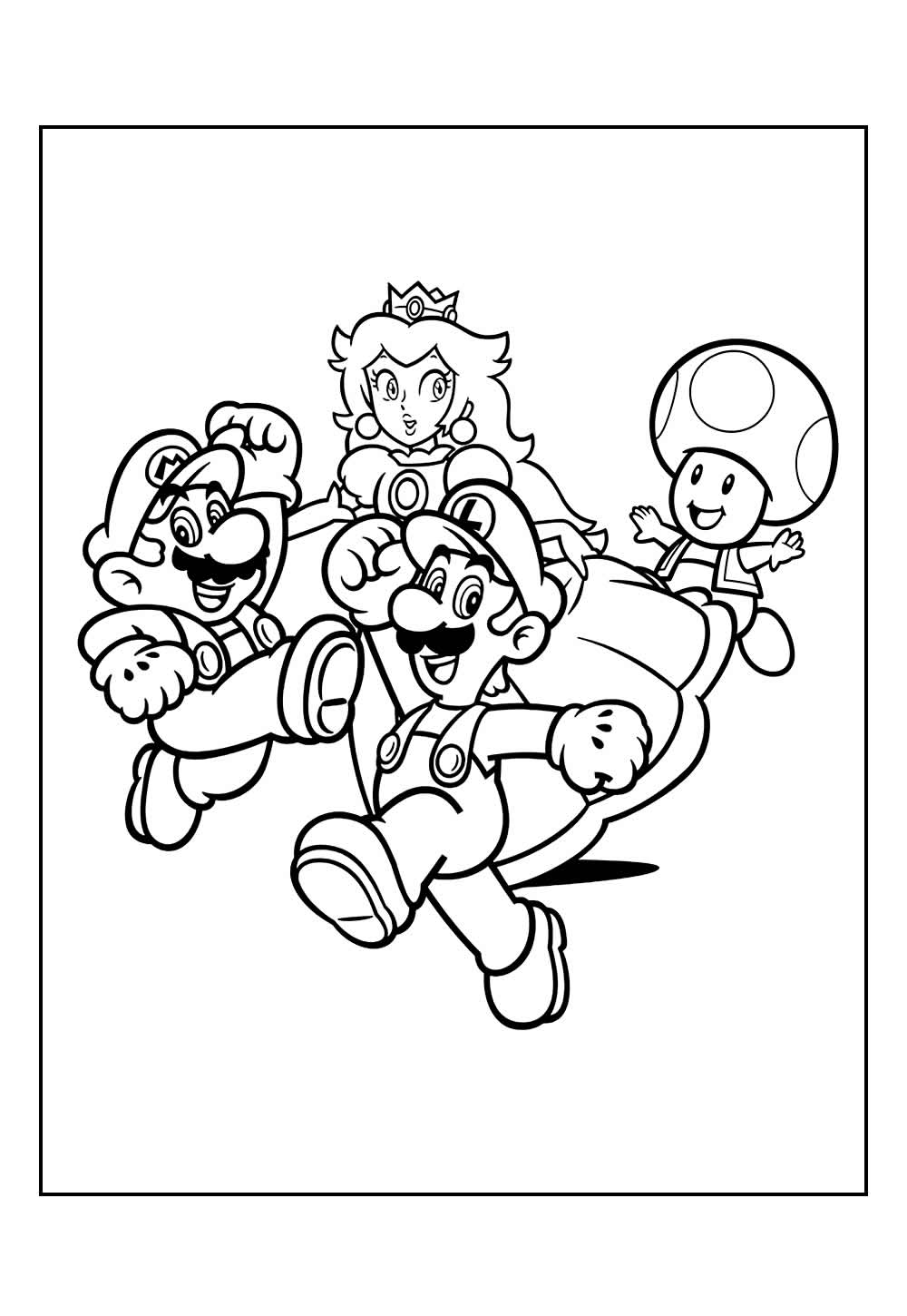 Desenho do Luigi