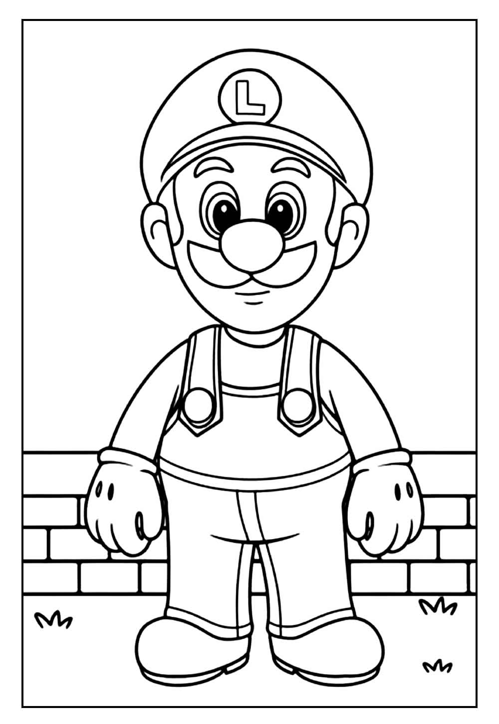 Desenho do Luigi