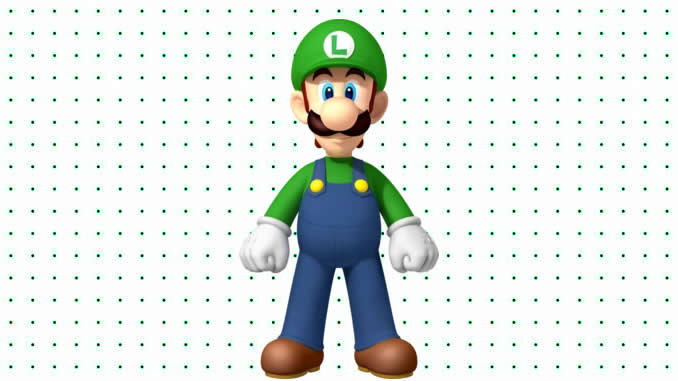 Desenhos do Luigi para colorir
