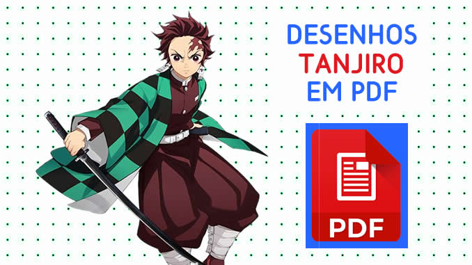 Desenhos do Tanjiro em PDF