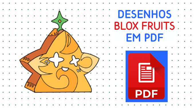 Desenhos de Blox Fruits para pintar