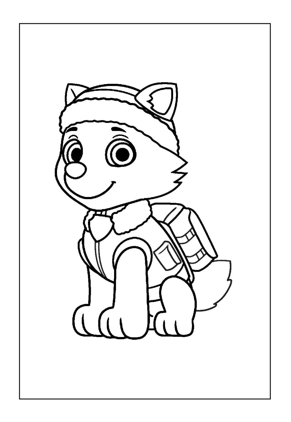 Desenho da Everest para pintar