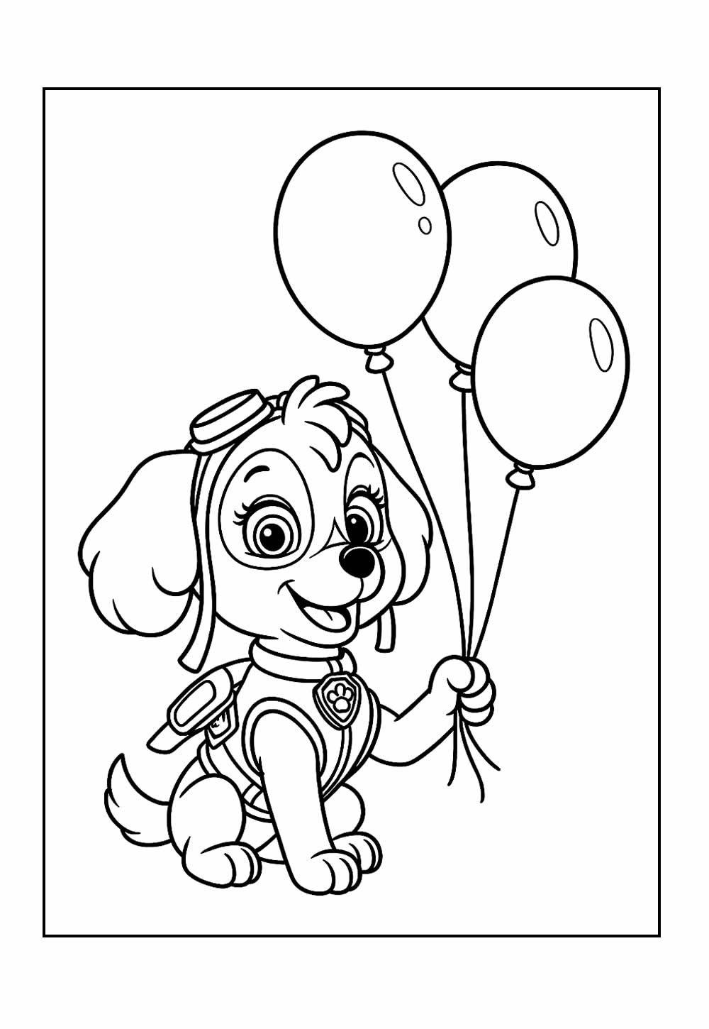 Desenho da Skye