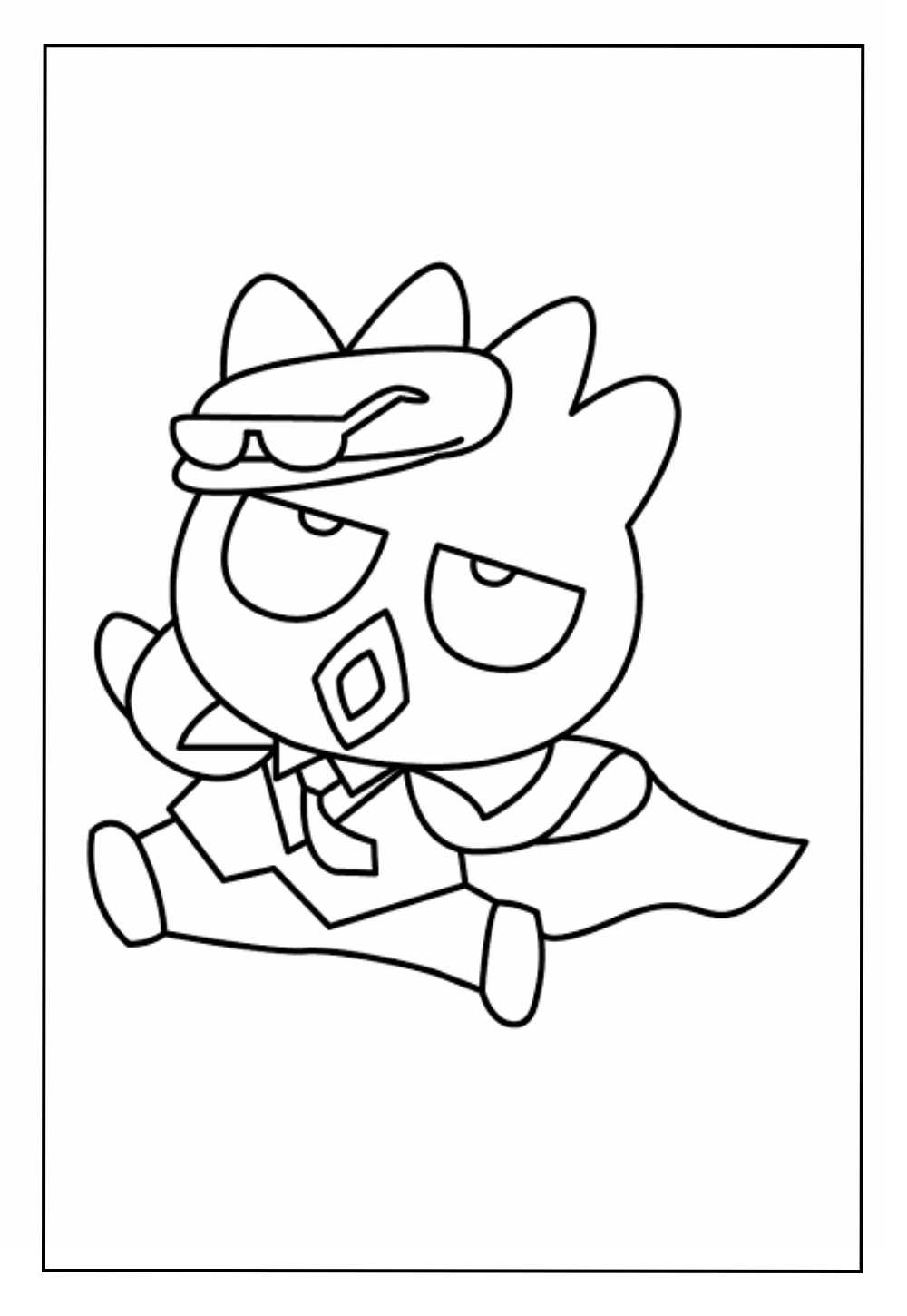 Badtz-Maru para colorir