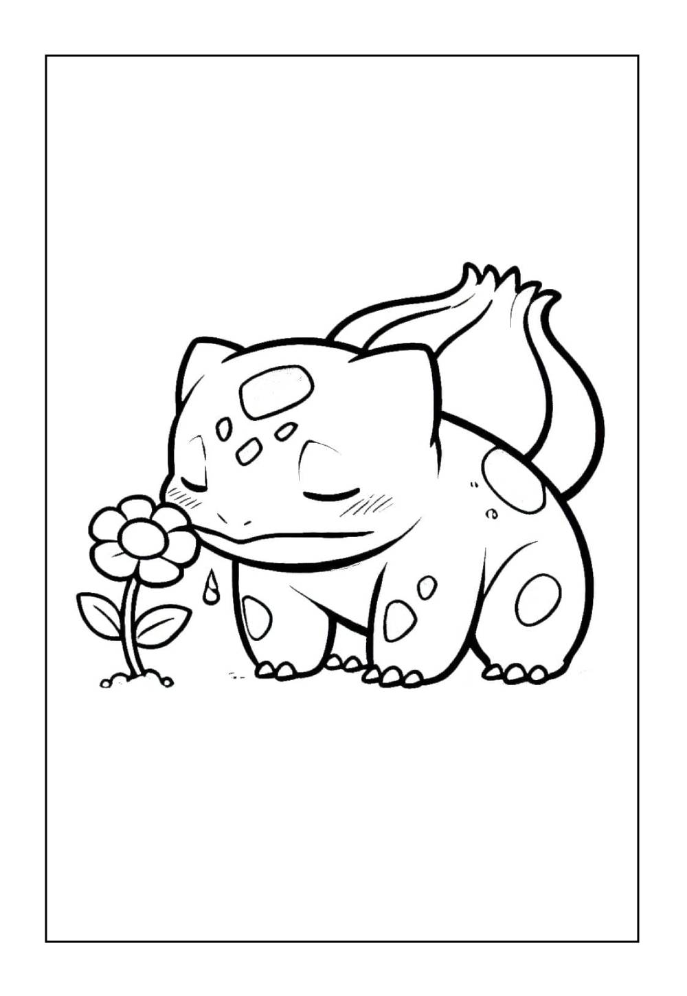Bulbassaur para colorir