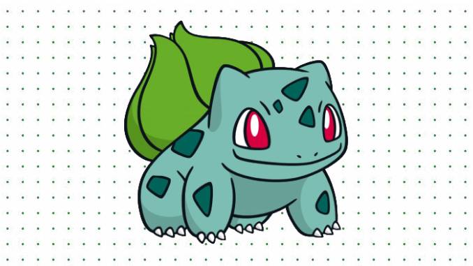 Desenhos de Bulbassaur para colorir