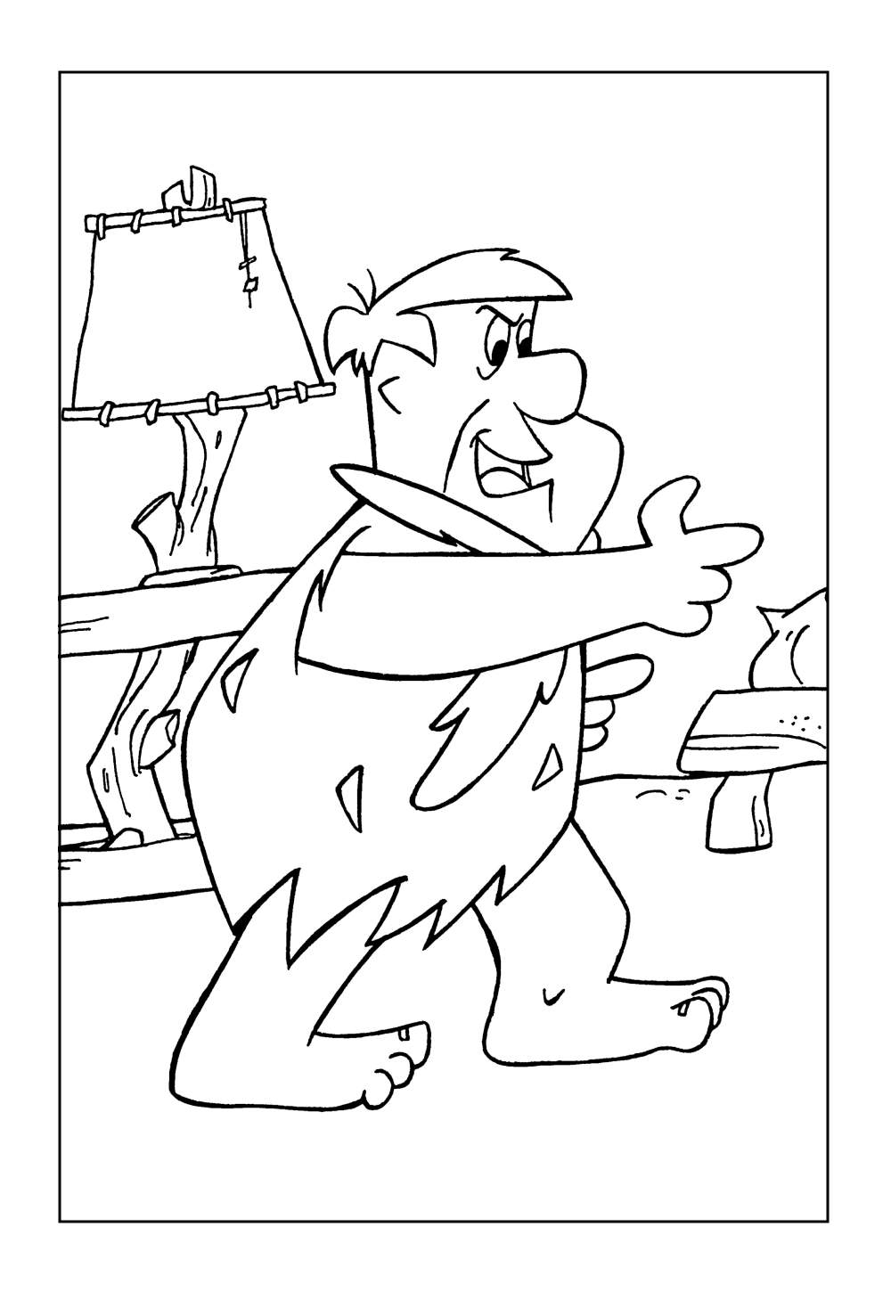 Desenho de Fred Flistone