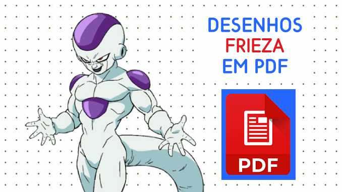 Desenhos de Frieza em PDF