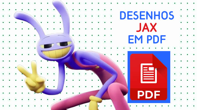 Desenhos do Jax em PDF