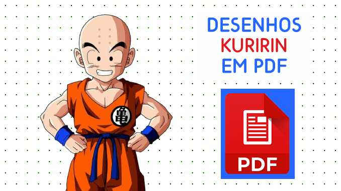 Desenhos de Kuririn em PDF