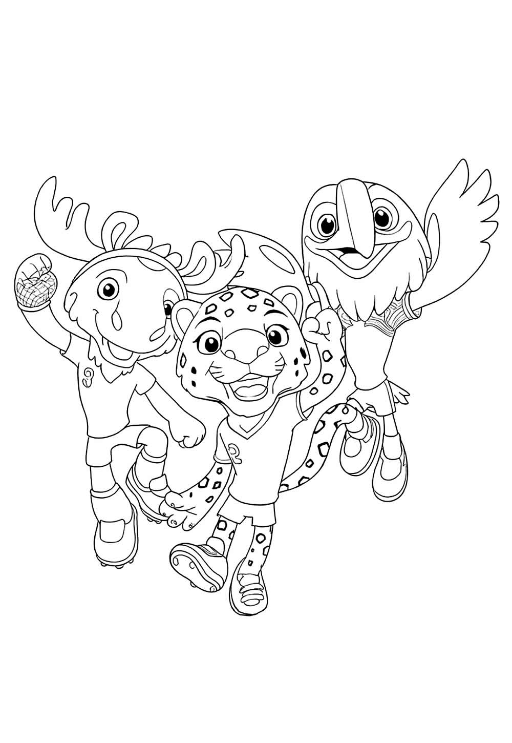 Desenho do Mascote da Copa do Mundo 2026