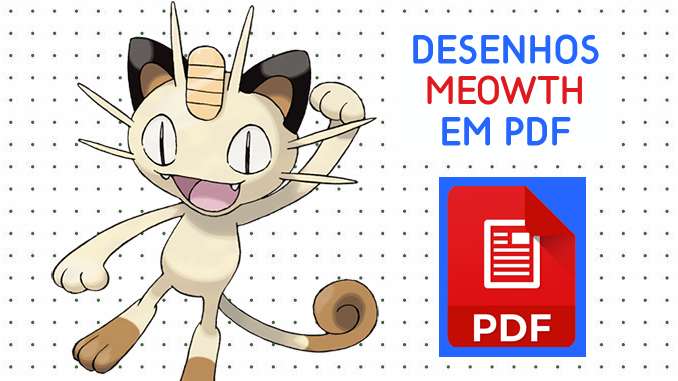 Desenhos de Meowth em PDF