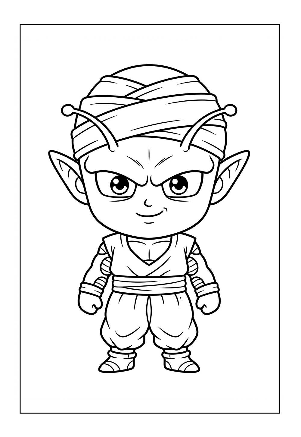 Desenho Piccolo Baby