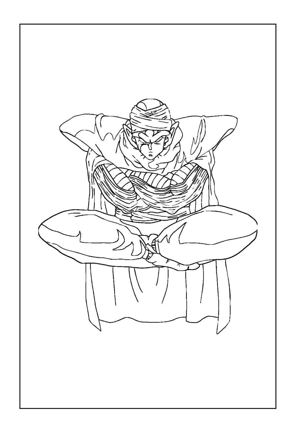 Desenho do Piccolo