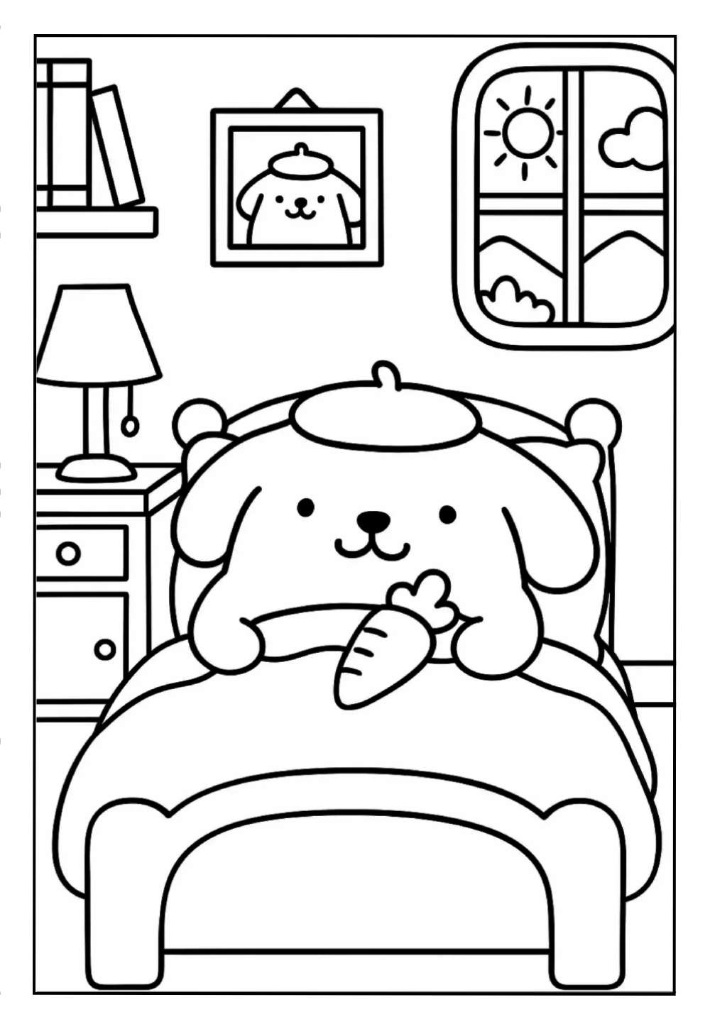 Desenho de Pompompurin