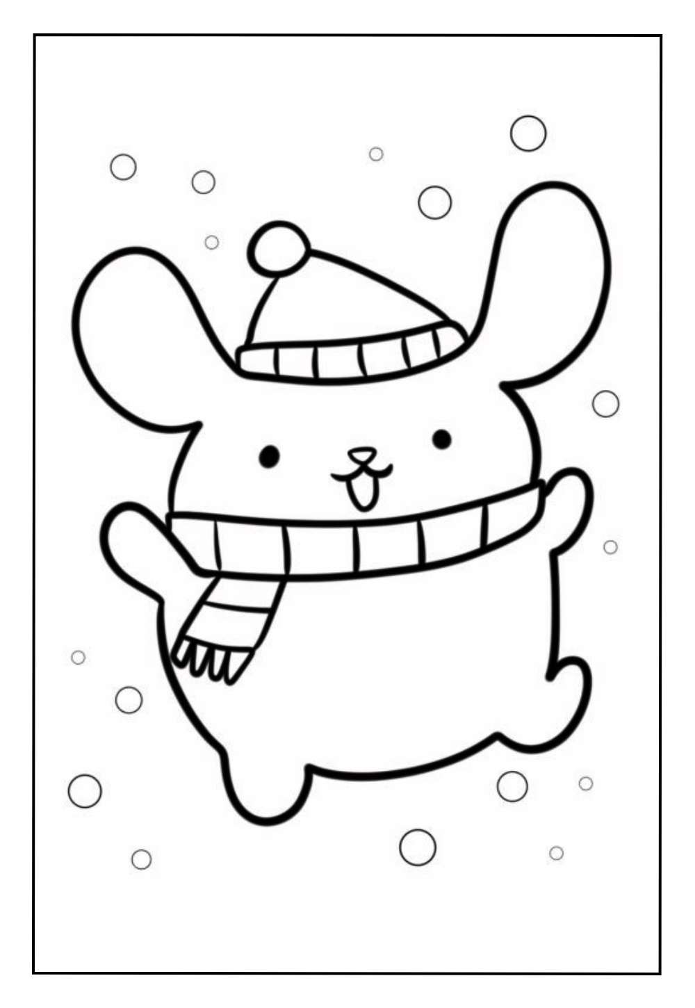 Desenho de Pompompurin para pintar
