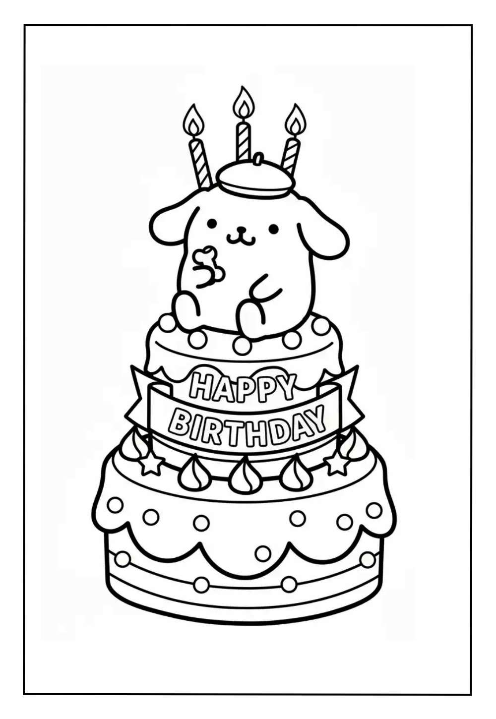 Pompompurin para pintar