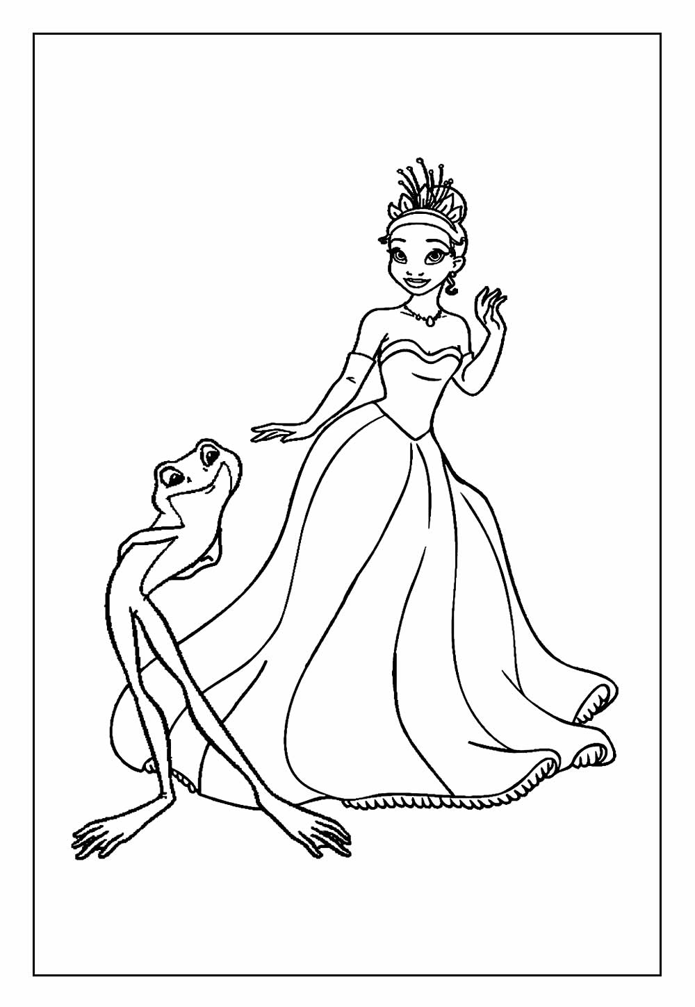 Desenhos Princesa Disney Colorir