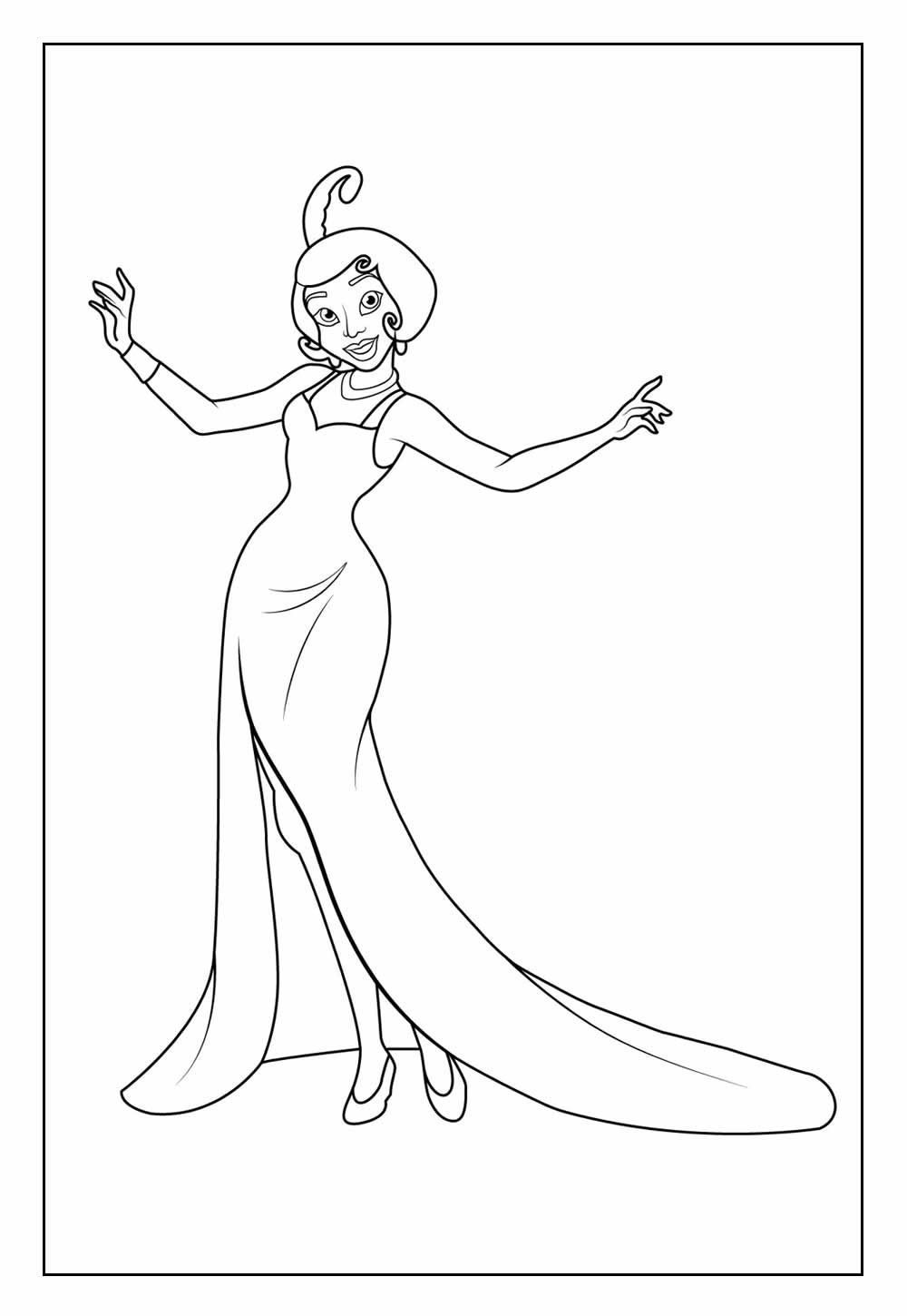 Desenho Princesa