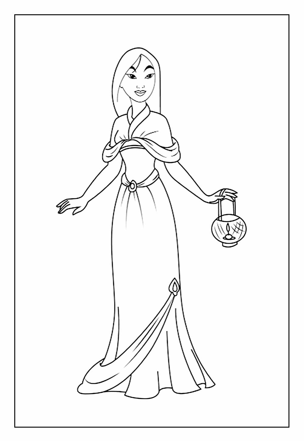Desenho de Princesa