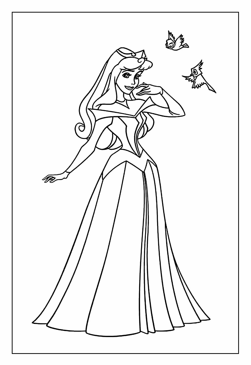 Princesa Colorir